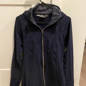 Athleta Long Tunic Style Zip Up